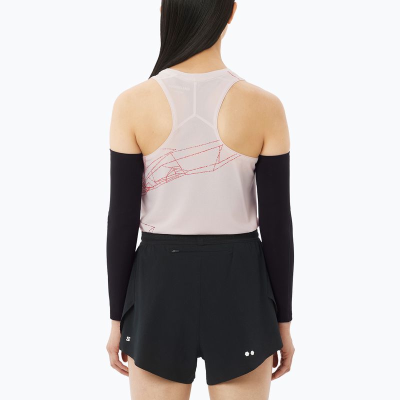 Women's running top Salomon S/Lab Speed Tee lilac ash 2