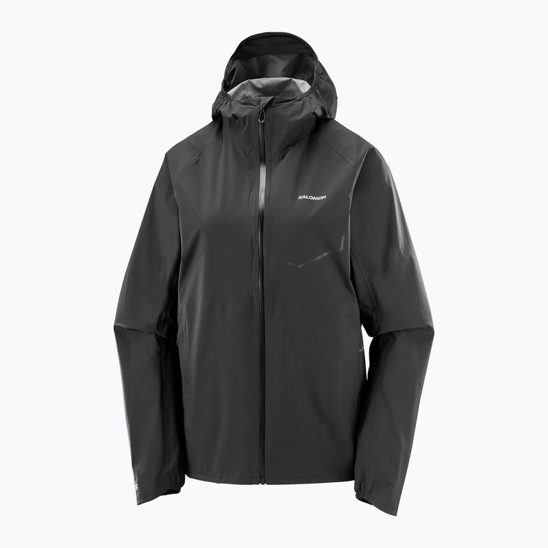 Women's running jacket Salomon Bonatti Waterproof deep black 7
