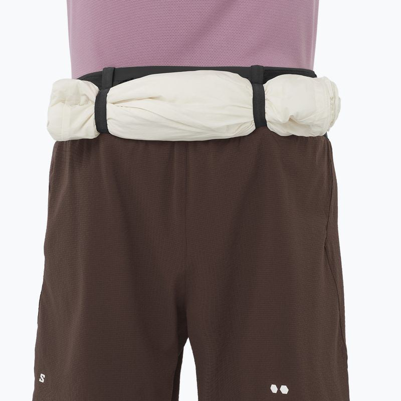 Men's running shorts Salomon Sense Aero 2IN1 5" coffee bean 7