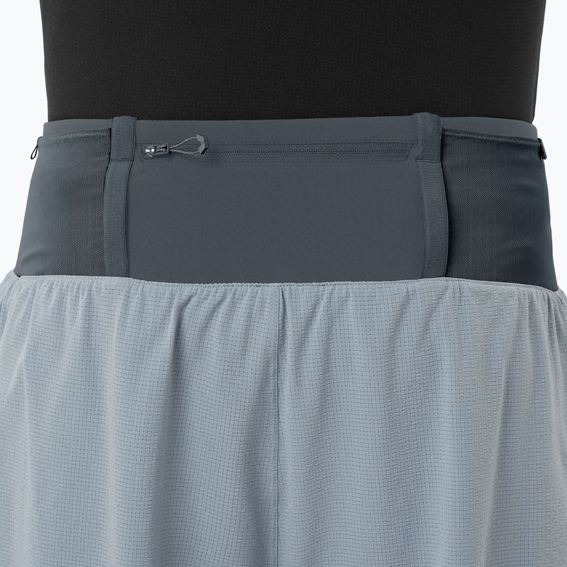 Men's running shorts Salomon Sense Aero 2IN1 5" trade winds 4