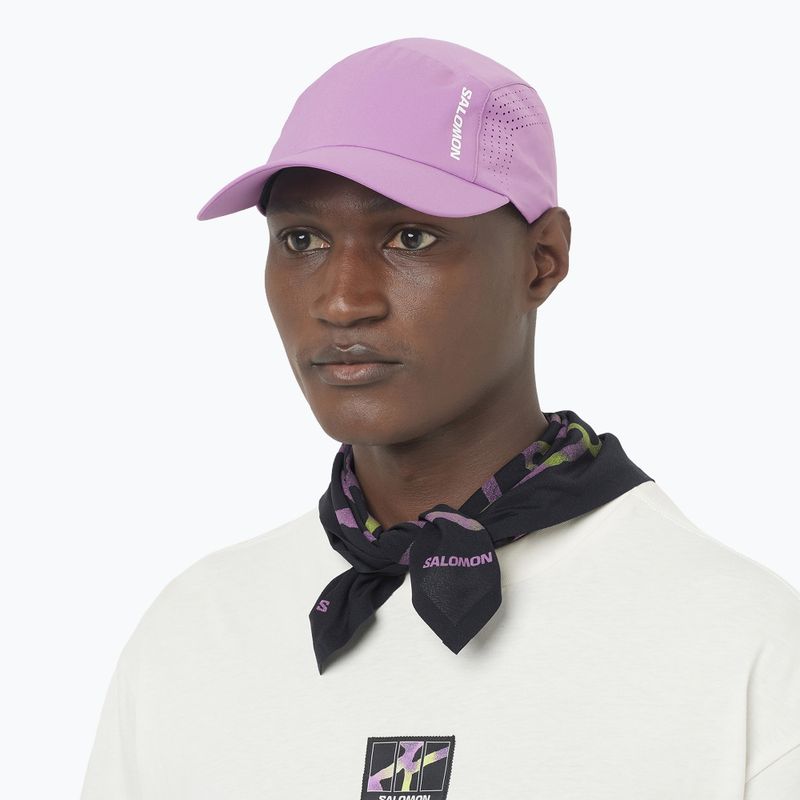 Baseball cap Salomon Shakeout iris orchid 4