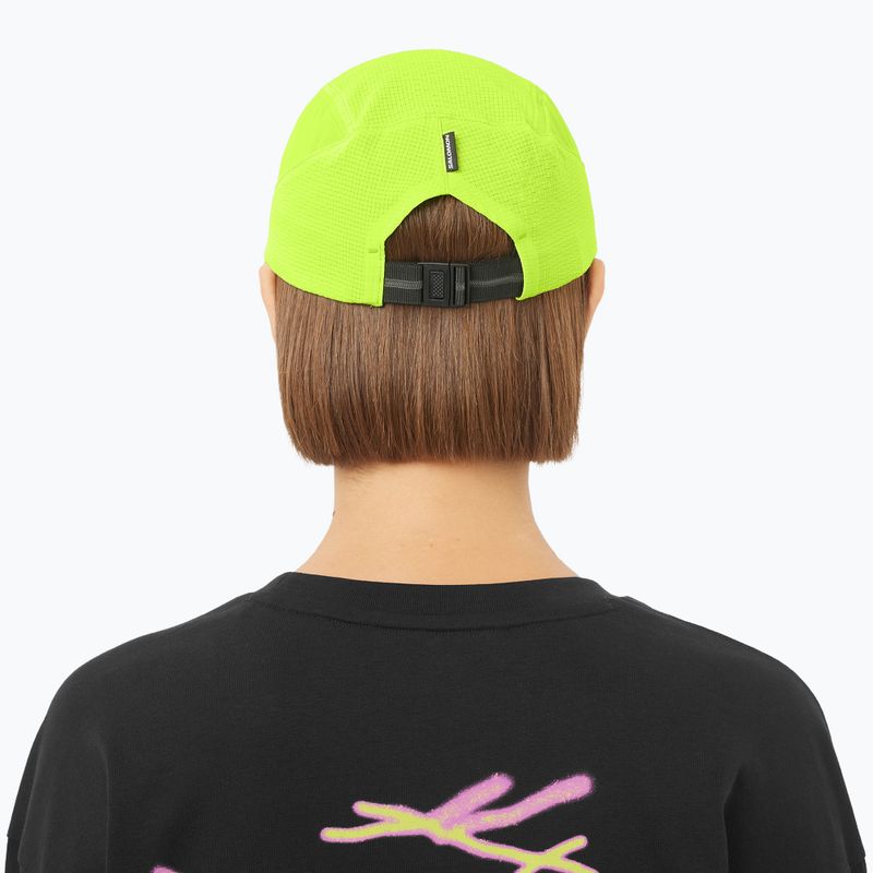 Baseball cap Salomon Sense Aero acid lime 3