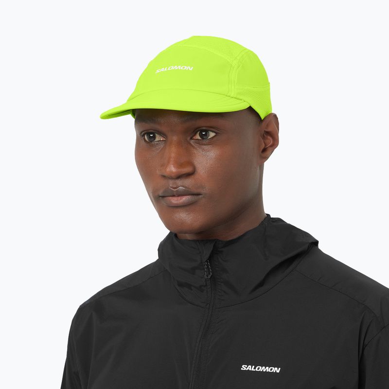 Baseball cap Salomon Sense Aero acid lime 4