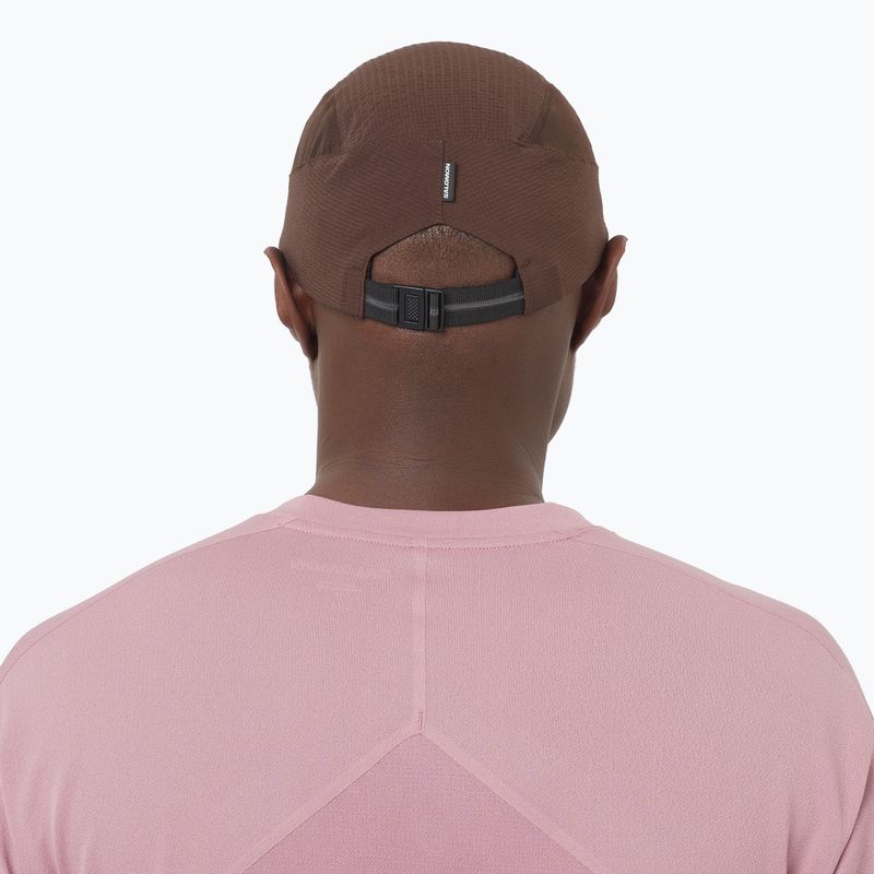 Baseball cap Salomon Sense Aero coffee bean 5