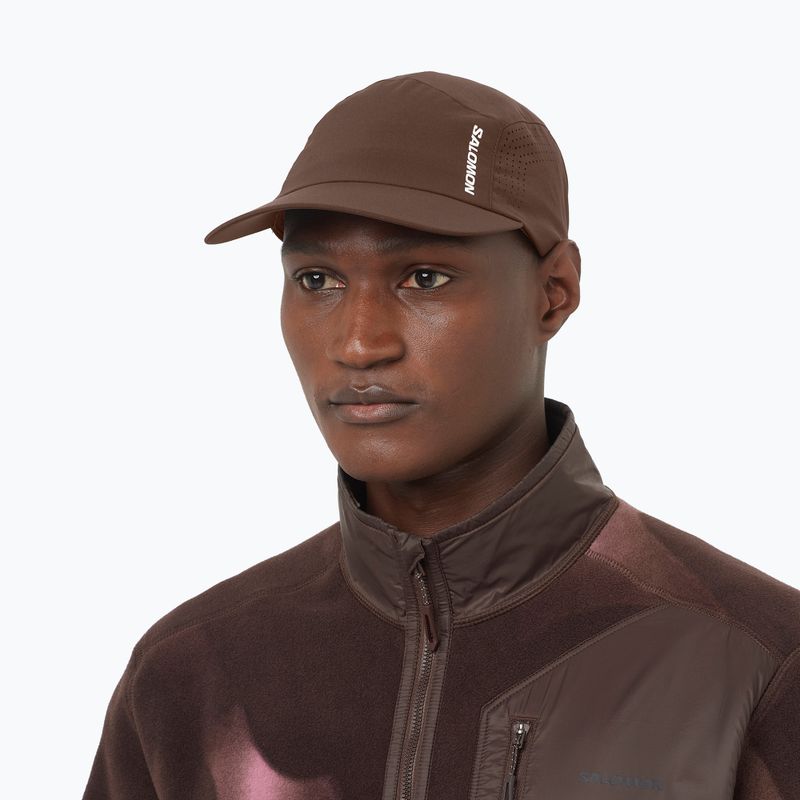 Baseball cap Salomon Shakeout coffe bean 4