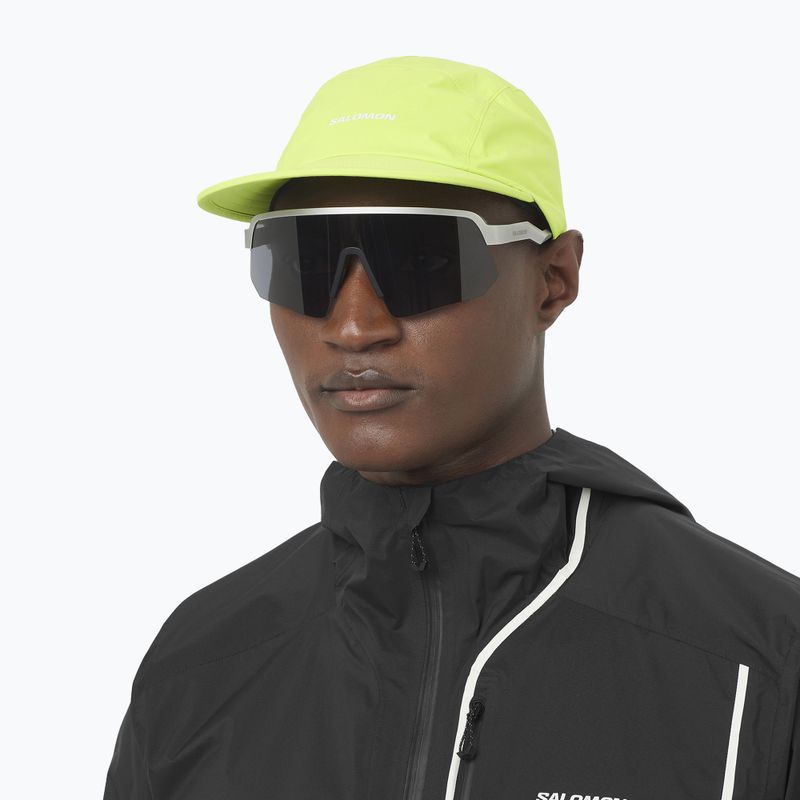 Baseball cap Salomon Bonatti Pro 5 Panel acid lime 4