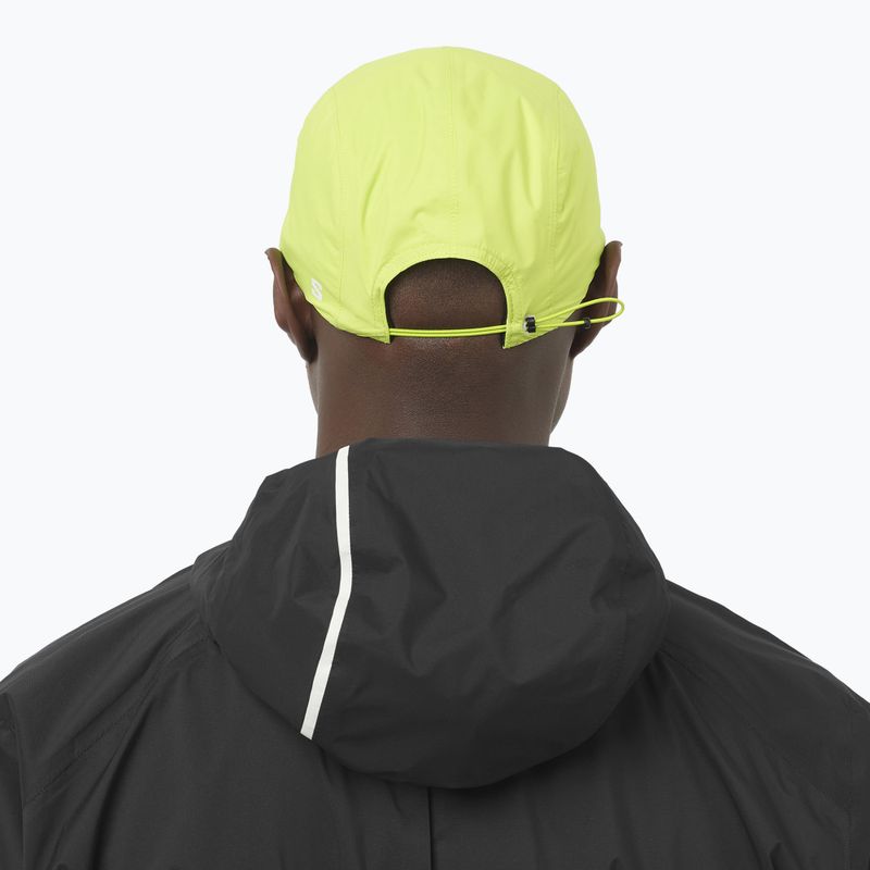 Baseball cap Salomon Bonatti Pro 5 Panel acid lime 5