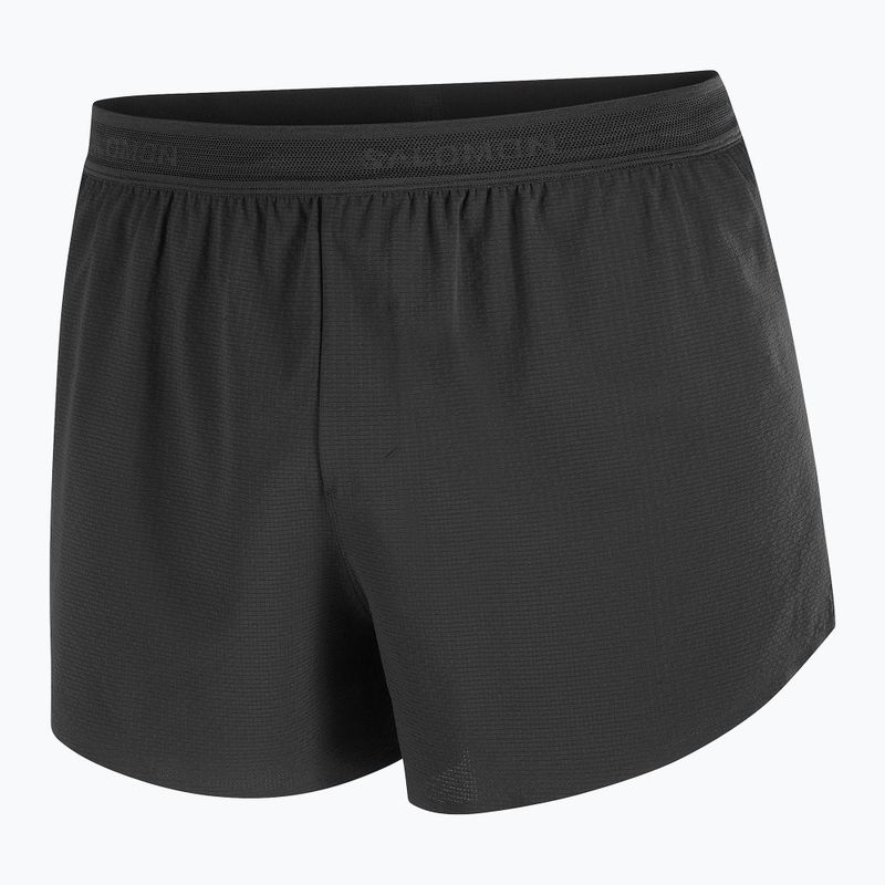 Men's running shorts Salomon Aero SPLT 3" deep black 6