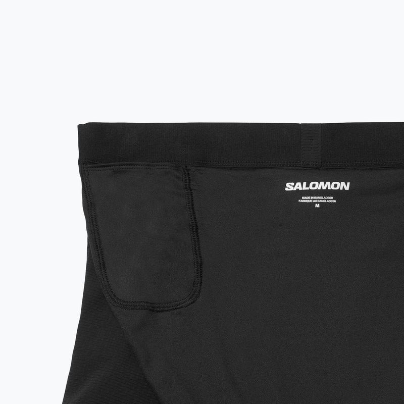 Men's running shorts Salomon Aero SPLT 3" deep black 7