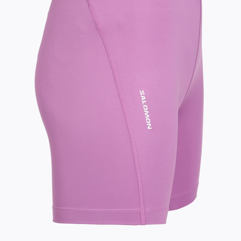 Women's running shorts Salomon Shakeout Core Tight 6" iris orchid 4