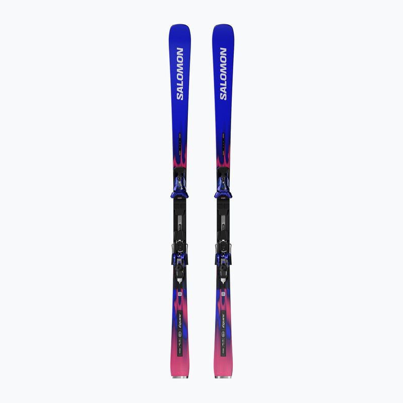Alpine skis Salomon Equipe GS Pro + I12 GW race blue/equipe red