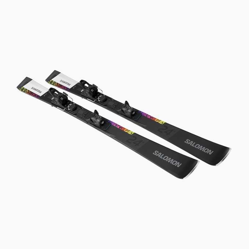 Downhill skis with bindings Salomon S/Max 24H + M10 GW black/white 4