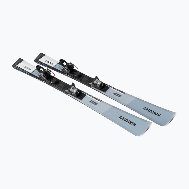 Downhill skis with bindings Salomon S/Max 10 + M11 GW dusty blue/black 3