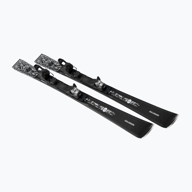 Women’s downhill skis with bindings Salomon S/Max N°8 Black + M10 GW black/glitter 3