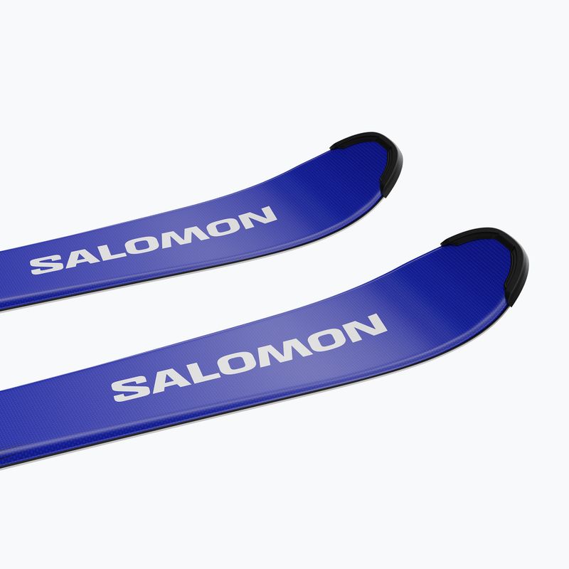 Kids’ downhill skis with bindings Salomon Equipe Jr M + C5 GW race blue/equipe red 6