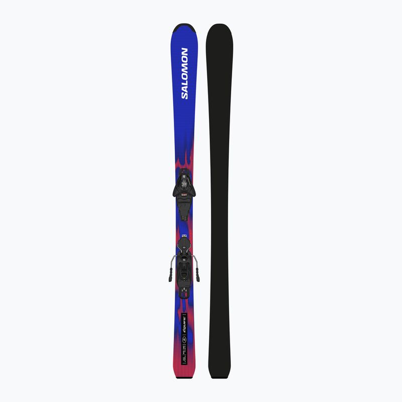 Kids’ downhill skis with bindings Salomon Equipe Jr M + L6 GW race blue/equipe red 3