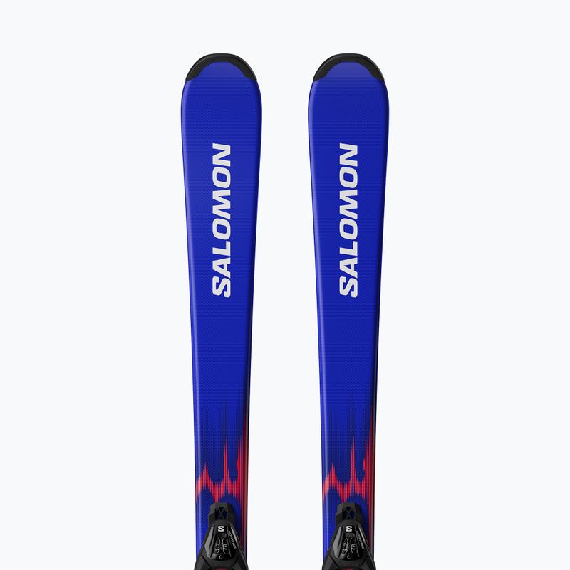 Kids’ downhill skis with bindings Salomon Equipe Jr M + L6 GW race blue/equipe red 5