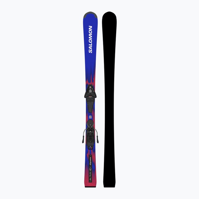 Kids’ downhill skis with bindings Salomon Equipe MT JR + L6 GW race blue/equipe red 3