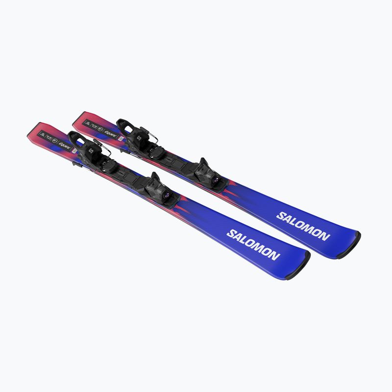 Kids’ downhill skis with bindings Salomon Equipe MT JR + M10 GW race blue/equipe red 3