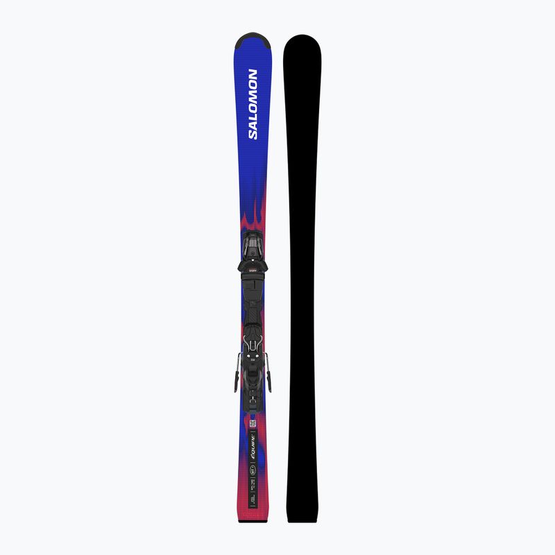 Kids’ downhill skis with bindings Salomon Equipe MT JR + M10 GW race blue/equipe red 4