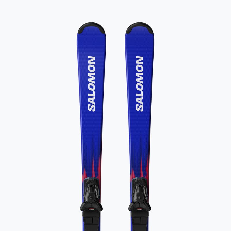 Kids’ downhill skis with bindings Salomon Equipe MT JR + M10 GW race blue/equipe red 5