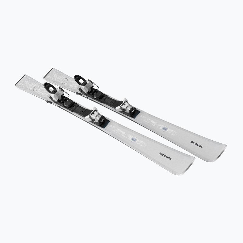 Women’s downhill skis with bindings Salomon S/Max N°8 Silver + M10 GW silver met./glitter 3