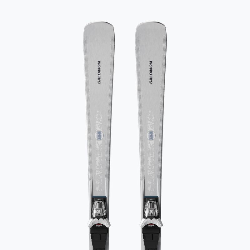 Women’s downhill skis with bindings Salomon S/Max N°8 Silver + M10 GW silver met./glitter 4