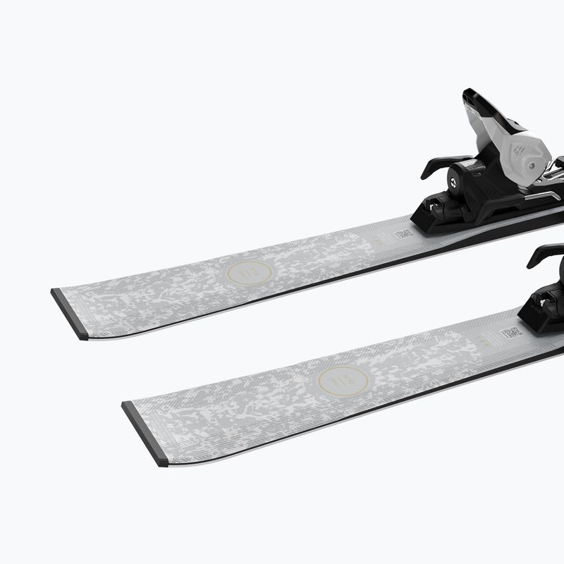 Women’s downhill skis with bindings Salomon S/Max N°10 + M10 GW silver met/glitter 4