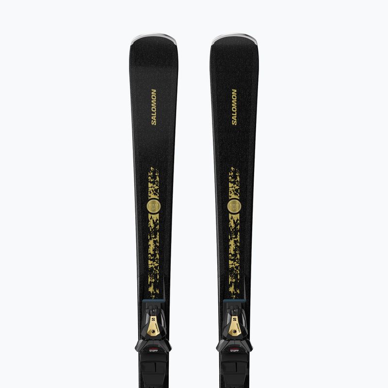Women’s downhill skis with bindings Salomon S/Max N°12 + MI11 GW black/glitter 3