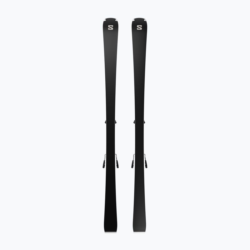 Women’s downhill skis with bindings Salomon S/Max N°14 + MI12 GW black/glitter 2