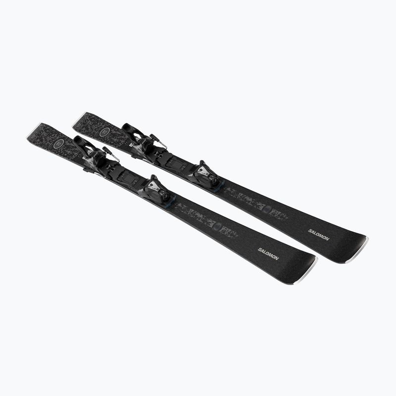 Women’s downhill skis with bindings Salomon S/Max N°14 + MI12 GW black/glitter 4