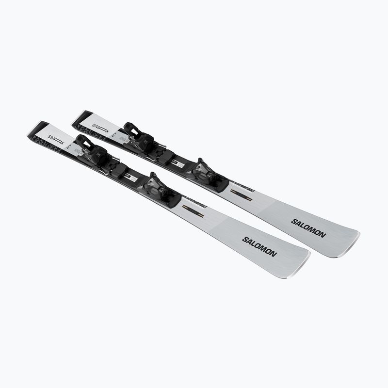 Downhill skis with bindings Salomon S/Max 12 + I12 GW silver/black 4