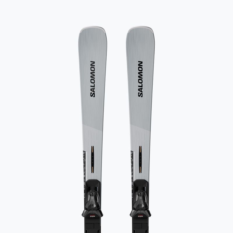 Downhill skis with bindings Salomon S/Max 12 + I12 GW silver/black 5