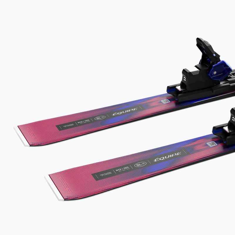 Downhill skis with bindings Salomon Equipe SL 12 + I12 GW race blue/equipe red 6