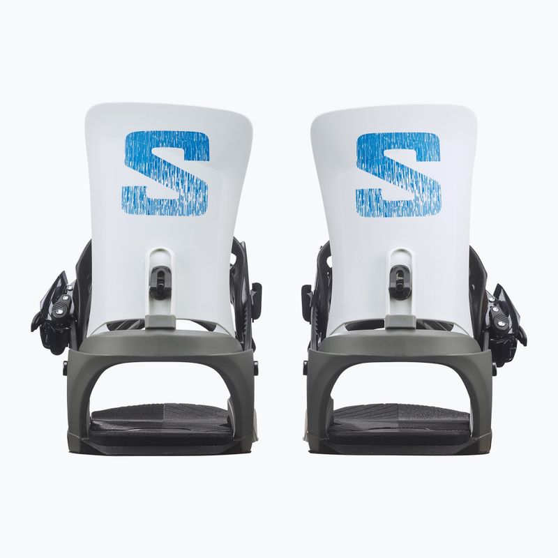 Snowboard bindings Salomon Rhythm grey/white 3