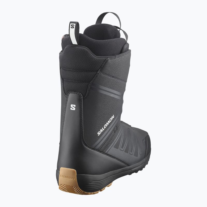 Men's snowboard boots Salomon Faction Boa black/black/black 2