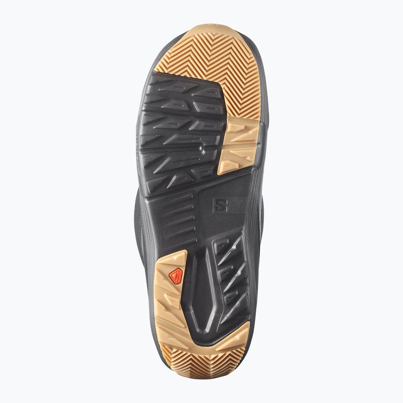 Men's snowboard boots Salomon Faction Boa black/black/black 3