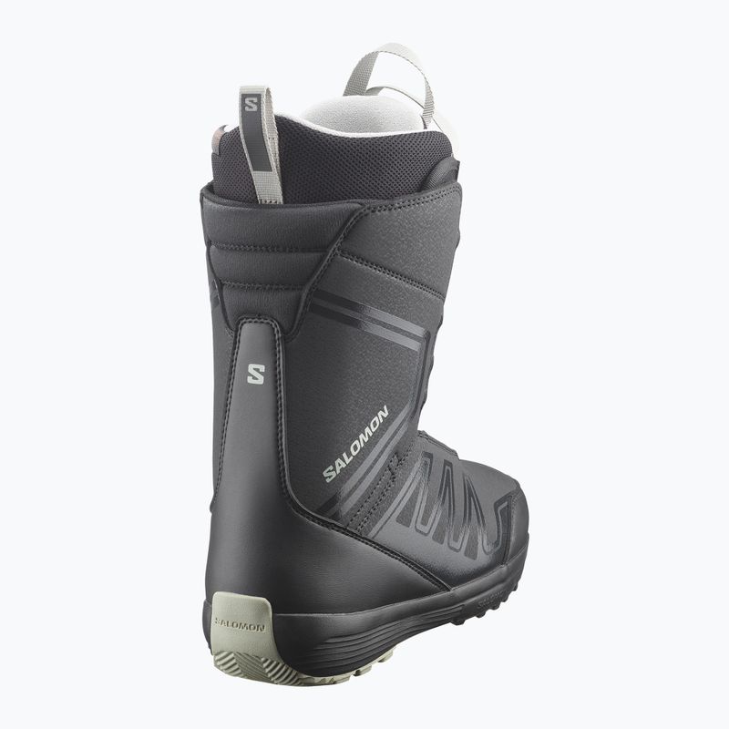 Women's snowboard boots Salomon Pearl Boa W black/black/wrought iron 2