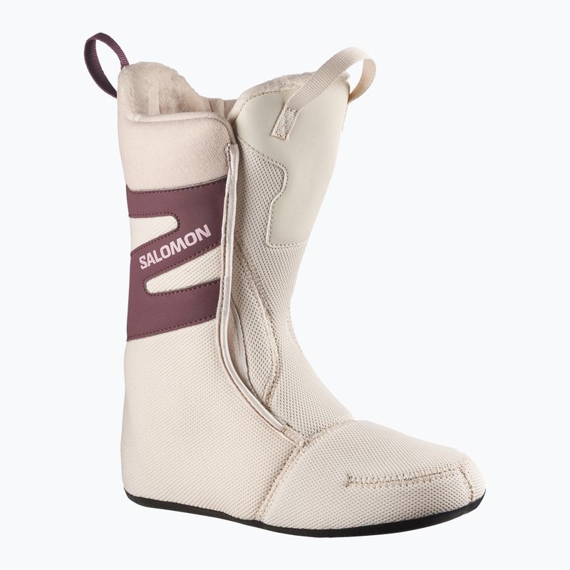 Women's snowboard boots Salomon Kiana Dual Boa W huckleberry/dawn pink/almond milk 2