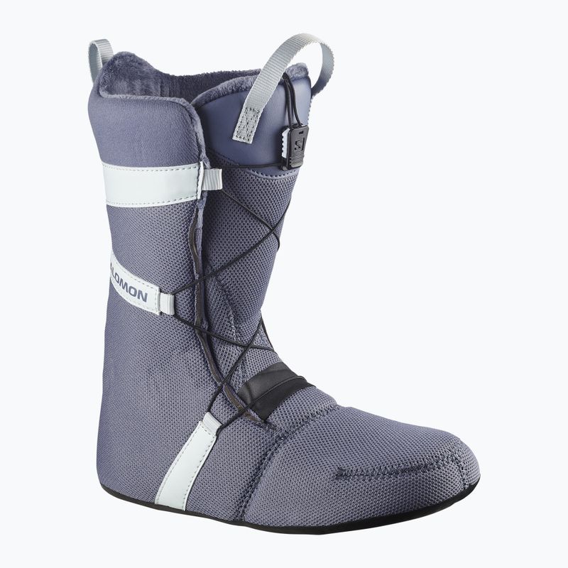 Women's snowboard boots Salomon Ivy Boa SJ Boa W grisaille/ballad blue/steel gray 2