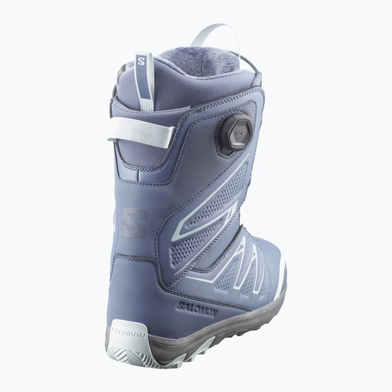 Women's snowboard boots Salomon Ivy Boa SJ Boa W grisaille/ballad blue/steel gray 3
