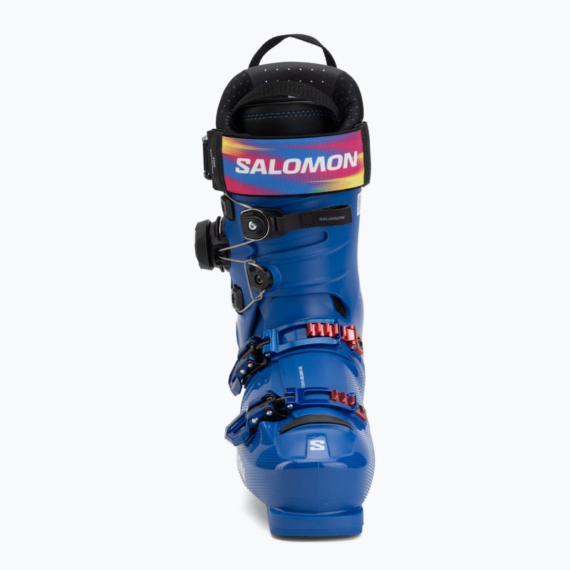 Men's ski boots Salomon S/Pro Alpha C BOA 130 race blue/white/equipe red 3