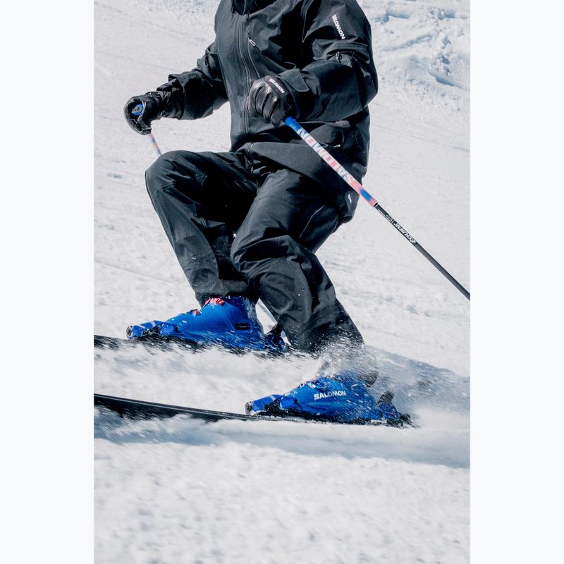 Men's ski boots Salomon S/Pro Alpha C BOA 130 race blue/white/equipe red 9