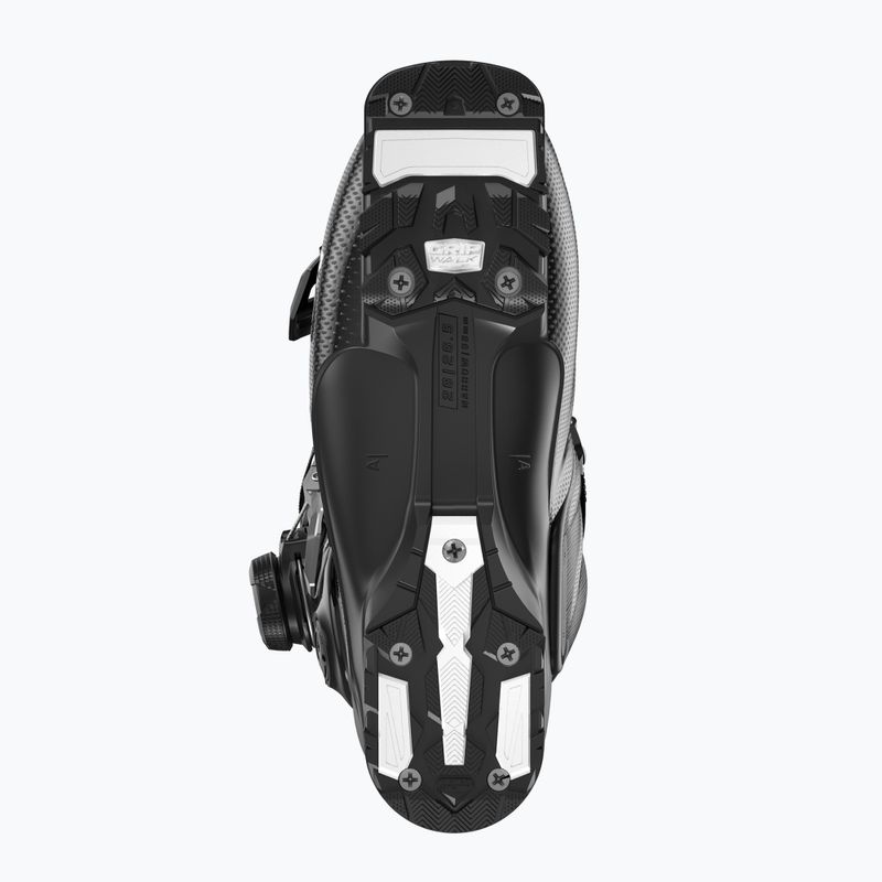 Men's ski boots Salomon S/Pro Alpha C Boa 100 black/dark gray met./silver met. 5