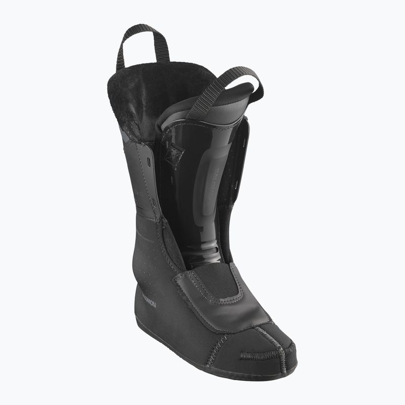 Women's ski boots Salomon S/Pro Alpha C Boa 85 W black/dark gray met./light bronze met. 6