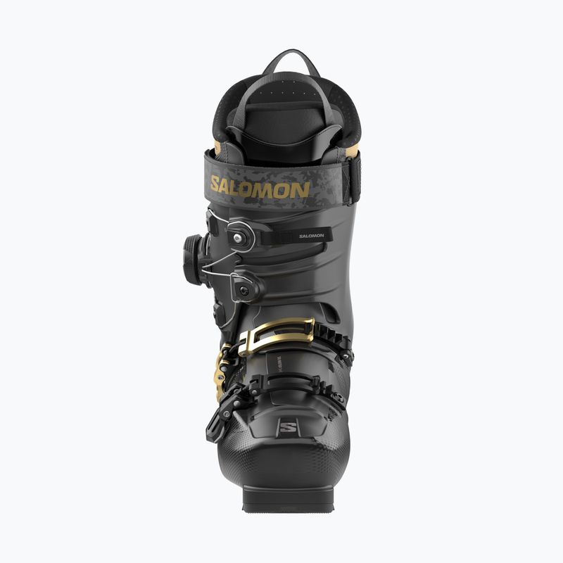 Women's ski boots Salomon S/Pro Alpha C Boa 95 W black/gold met./dark grey met 3