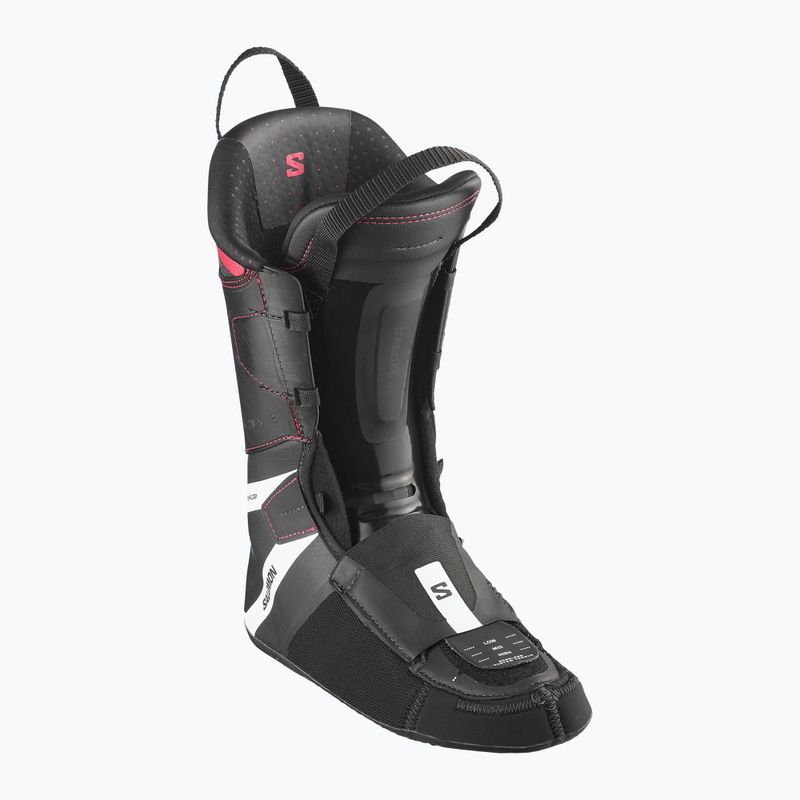 Men's ski boots Salomon S/Pro Alpha C Boa 130 wrought iron/black/raspberry 6