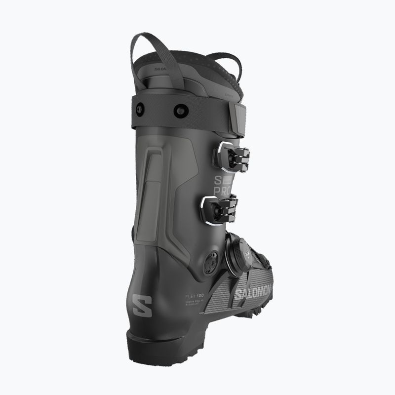 Men's ski boots Salomon S/PRO Supra S Boa 100 black/beluga met/dark grey met 5