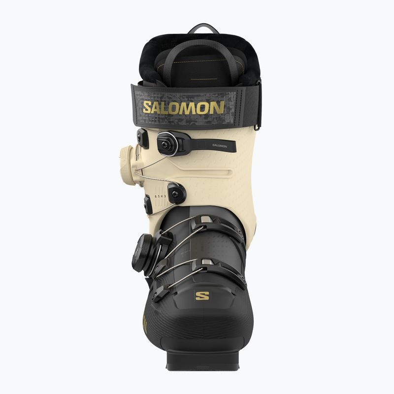 Women's ski boots Salomon S/PRO Supra Dual Boa 105 W black/ birch/gold met 3