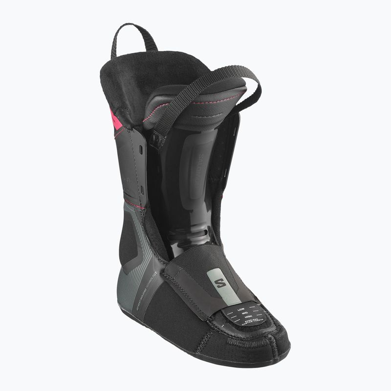 Women's ski boots Salomon S/PRO Supra Dual Boa 115 W black/beluga met/raspberry 5